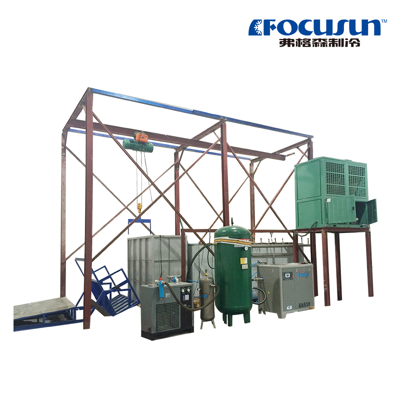 Brine System Transparent Block Ice Machine