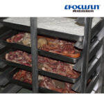 Vacuum cooler for ready food